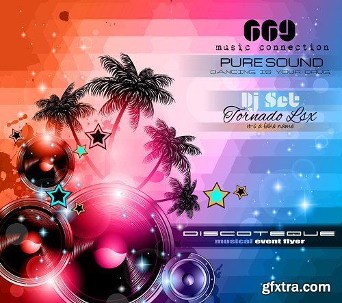 Disco and Party, 25xEPS Disco and Party, 25xEPS