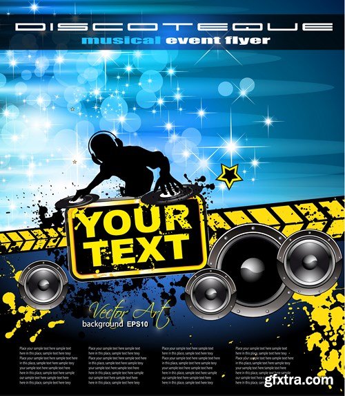 Disco and Party, 25xEPS Disco and Party, 25xEPS