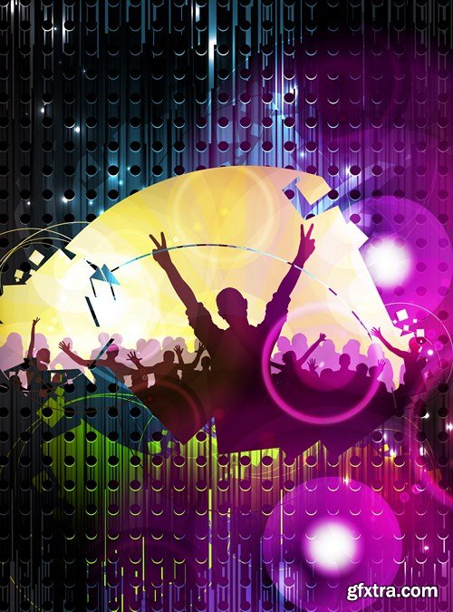 Disco and Party, 25xEPS Disco and Party, 25xEPS