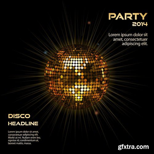 Disco and Party, 25xEPS Disco and Party, 25xEPS