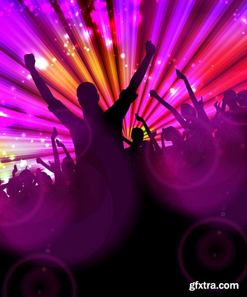 Disco and Party, 25xEPS Disco and Party, 25xEPS