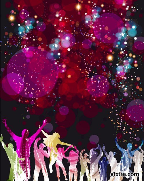 Disco and Party, 25xEPS Disco and Party, 25xEPS