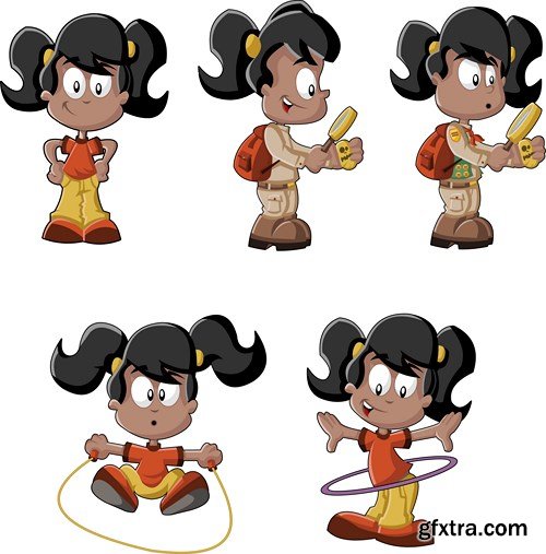 Cartoon People #2, 25xEPS