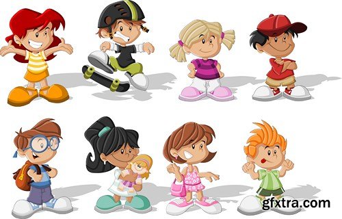 Cartoon People #2, 25xEPS