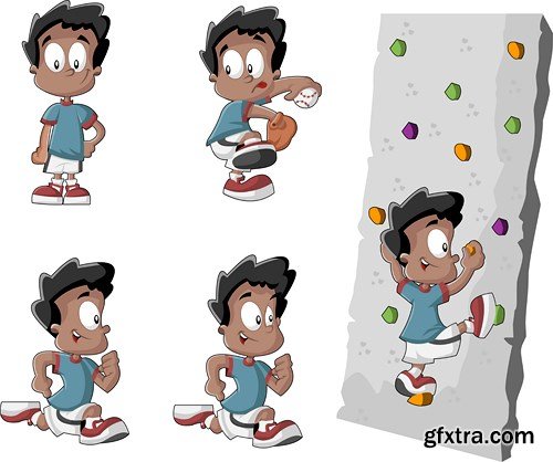 Cartoon People #2, 25xEPS