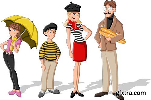 Cartoon People #2, 25xEPS