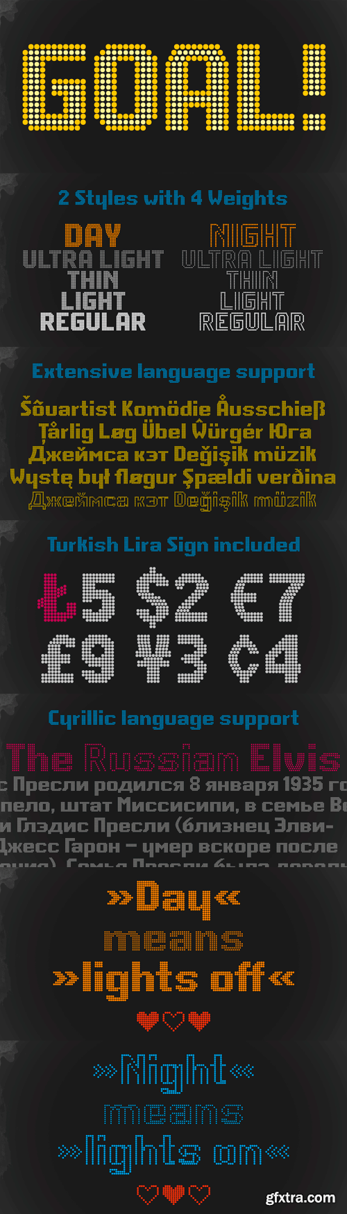 CA Viva Las Vegas - A Light Bulb Style 8xTTF