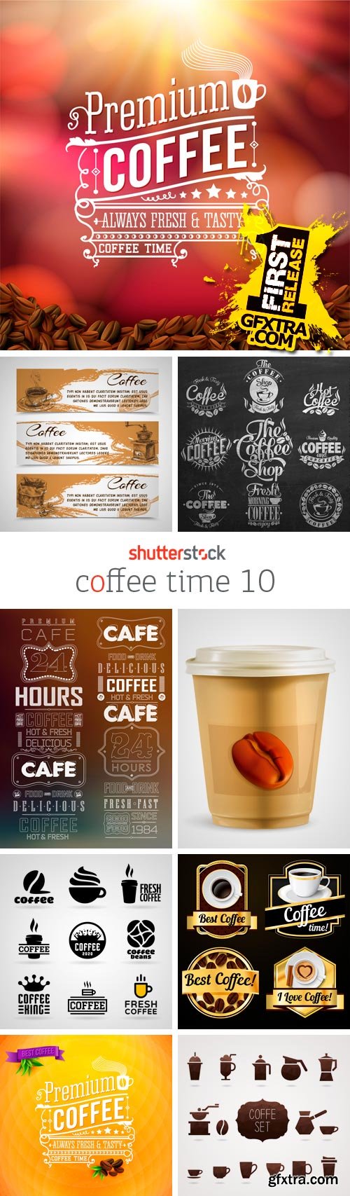 Amazing SS - Coffee Time 10, 25xEPS Amazing SS - Coffee Time 10, 25xEPS