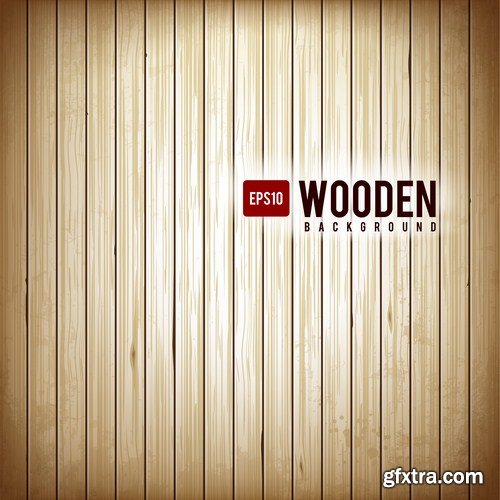 Wooden Background - 25 Vector Wooden Background - 25 Vector