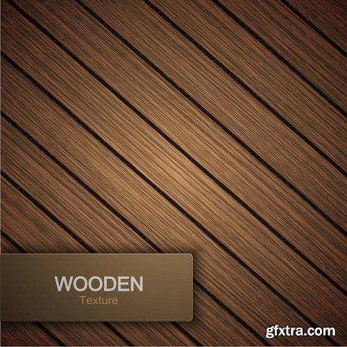 Wooden Background - 25 Vector Wooden Background - 25 Vector