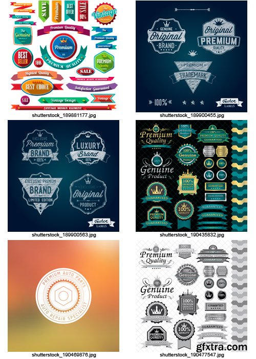 Amazing SS - Badges &amp; Stickers 10, 25xEPS