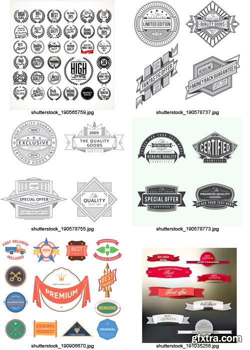Amazing SS - Badges &amp; Stickers 10, 25xEPS