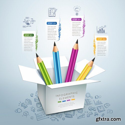 Infographics Collection #57, 25xEPS