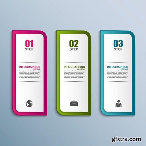 Infographics Collection #57, 25xEPS