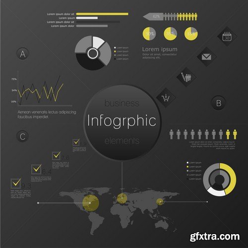 Infographics Collection #57, 25xEPS