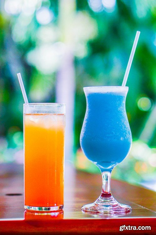 Stock Photos - Juice and Сocktail, 25xJPG