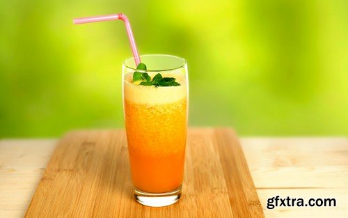 Stock Photos - Juice and Сocktail, 25xJPG