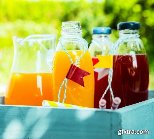 Stock Photos - Juice and Сocktail, 25xJPG