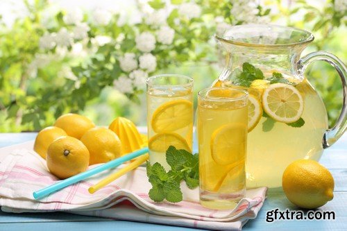 Stock Photos - Juice and Сocktail, 25xJPG