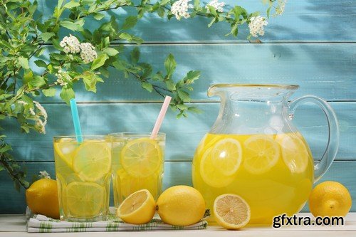 Stock Photos - Juice and Сocktail, 25xJPG