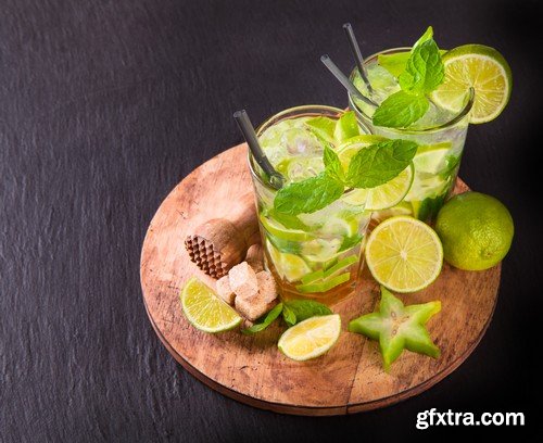 Stock Photos - Juice and Сocktail, 25xJPG