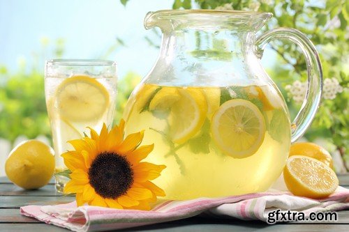 Stock Photos - Juice and Сocktail, 25xJPG