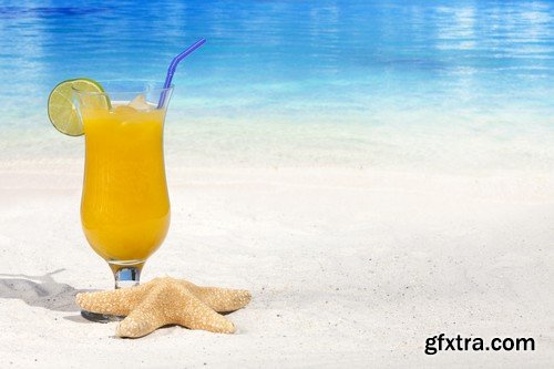 Stock Photos - Juice and Сocktail, 25xJPG