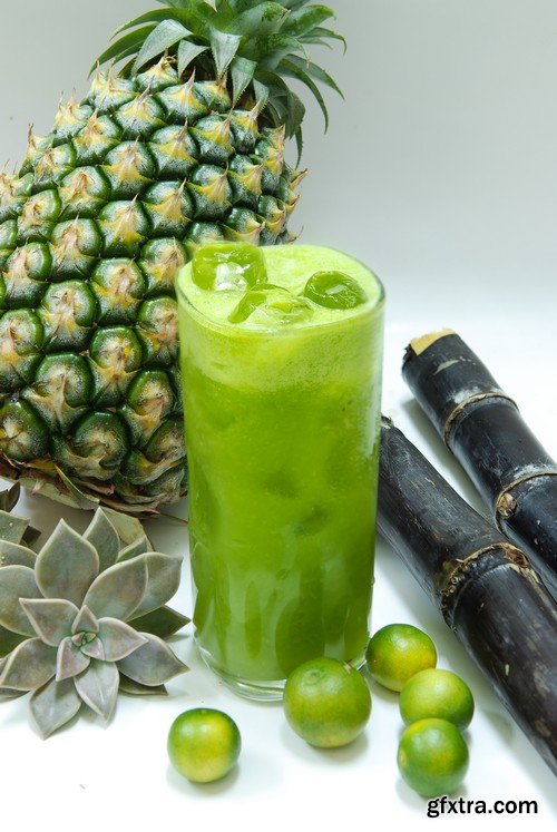 Stock Photos - Juice and Сocktail, 25xJPG