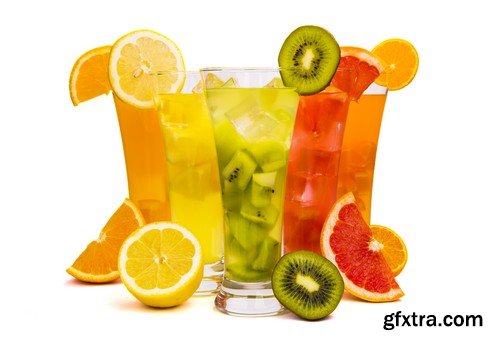 Stock Photos - Juice and Сocktail, 25xJPG