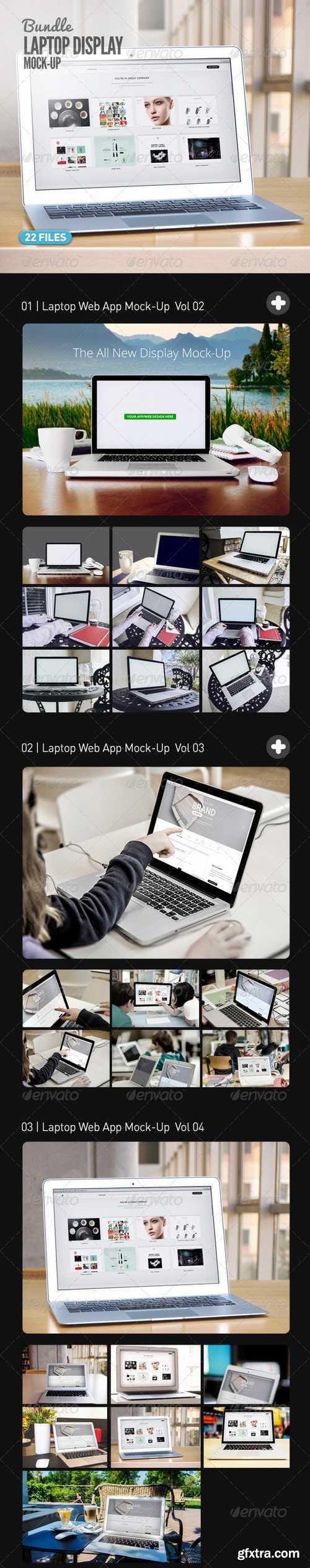 Laptop | Web App Mock-Up Bundle - GraphicRiver