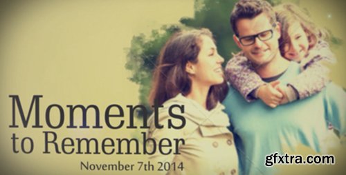 VideoHive Moments to Remember 7700639