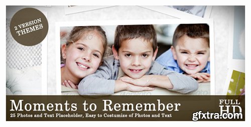 VideoHive Moments to Remember 7700639