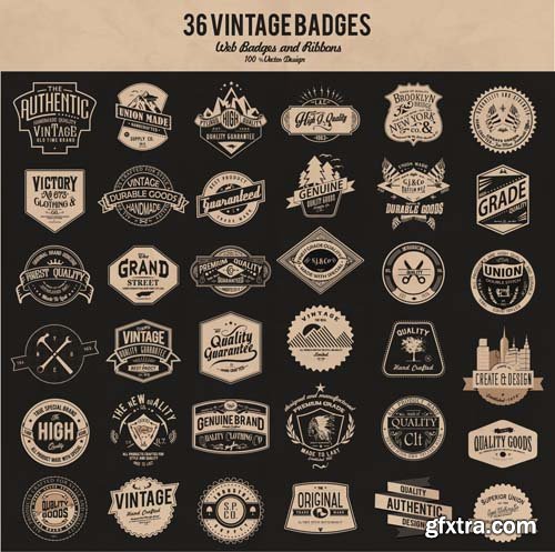 Labels, badges and ribbons, 25xEPS Labels, badges and ribbons, 25xEPS