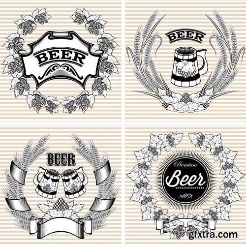 Labels, badges and ribbons, 25xEPS Labels, badges and ribbons, 25xEPS