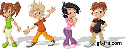 Cartoon People #3, 25xEPS