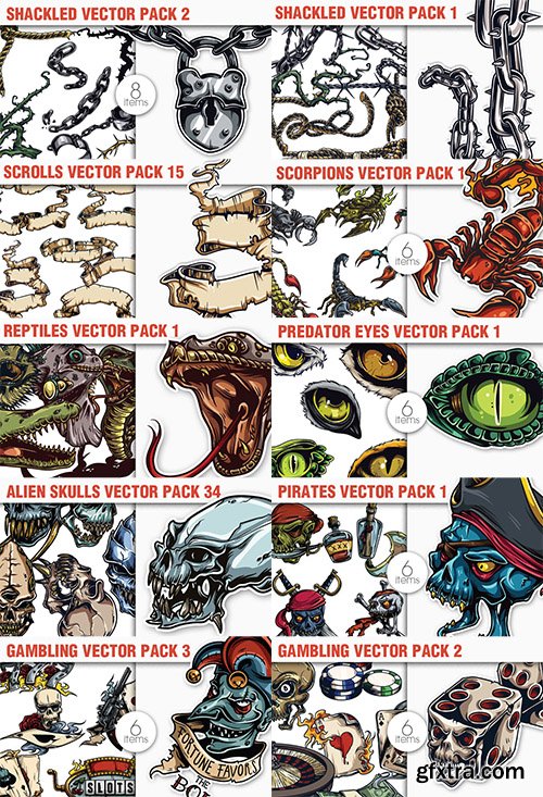 The Vintage Giga Set 265 Top-Quality Vectors The Vintage Giga Set 265 Top-Quality Vectors