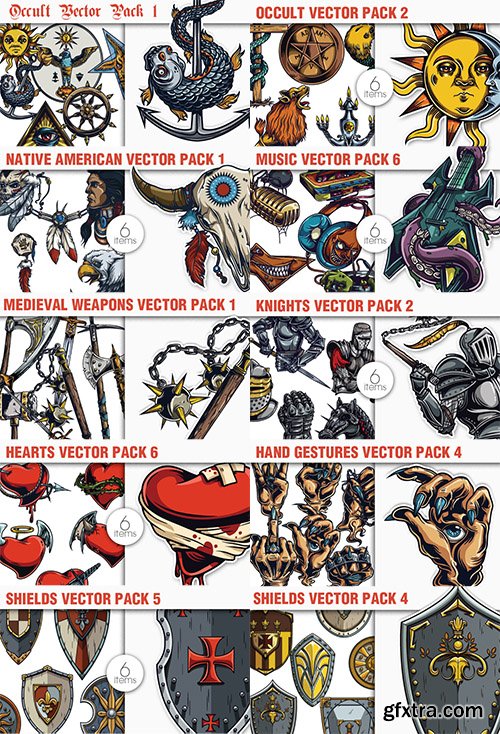 The Vintage Giga Set 265 Top-Quality Vectors The Vintage Giga Set 265 Top-Quality Vectors