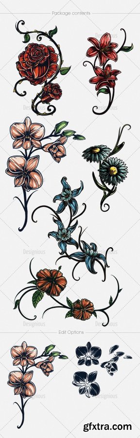 The Vintage Giga Set 265 Top-Quality Vectors The Vintage Giga Set 265 Top-Quality Vectors