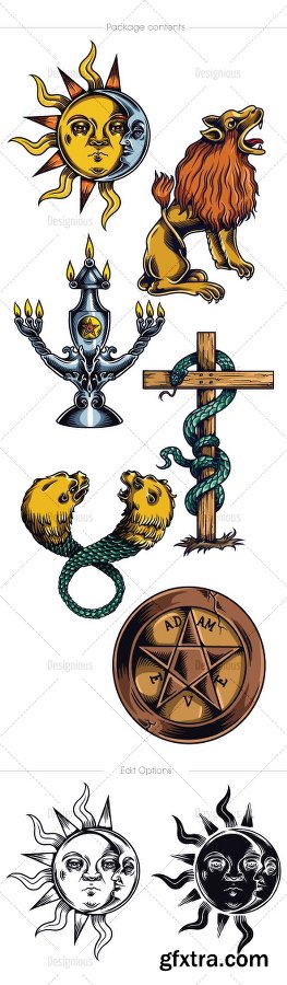 The Vintage Giga Set 265 Top-Quality Vectors The Vintage Giga Set 265 Top-Quality Vectors