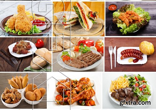 Stock Photos - Fast Food 3, 25xJPG