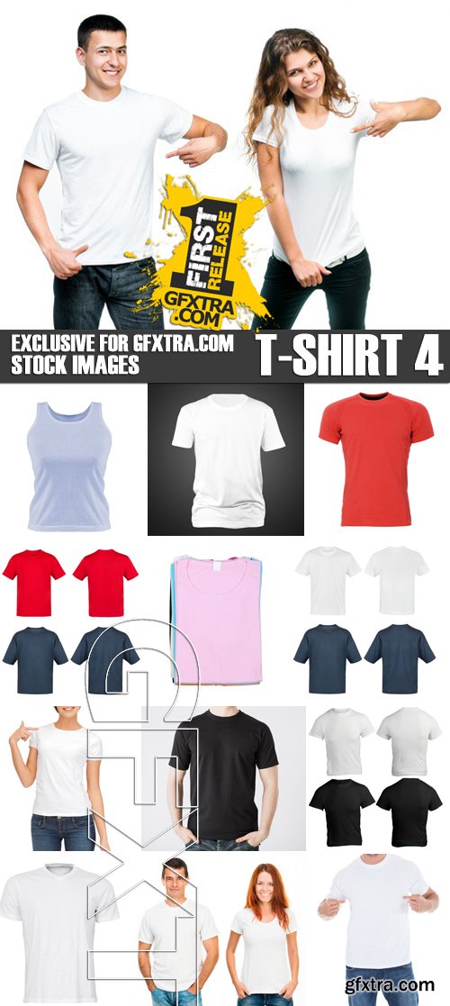 Stock Photos - T-shirt 4, 25xJPG