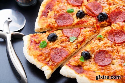 Stock Photos - Pizza, 25xJPG