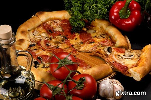 Stock Photos - Pizza, 25xJPG