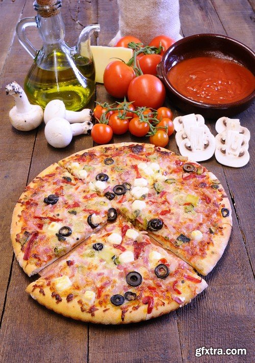 Stock Photos - Pizza, 25xJPG