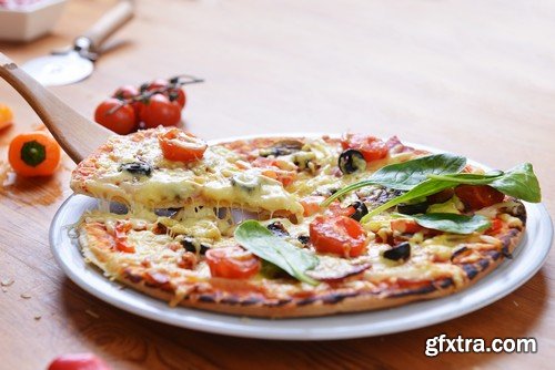 Stock Photos - Pizza, 25xJPG
