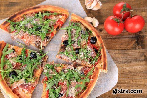 Stock Photos - Pizza, 25xJPG
