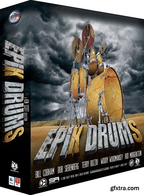Sonic Reality EpiK DrumS Rod Morgenstein SE Kit for Infinite Player KONTAKT-DISCOVER/SYNTHiC4TE