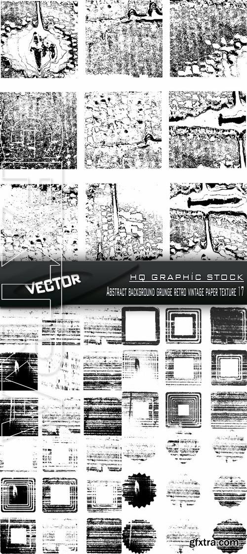 Stock Vector - Abstract background grunge retro vintage paper texture 17
