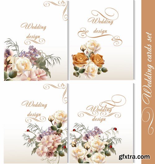Wedding Day Template 25xEPS