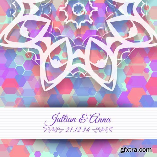 Wedding Day Template 25xEPS